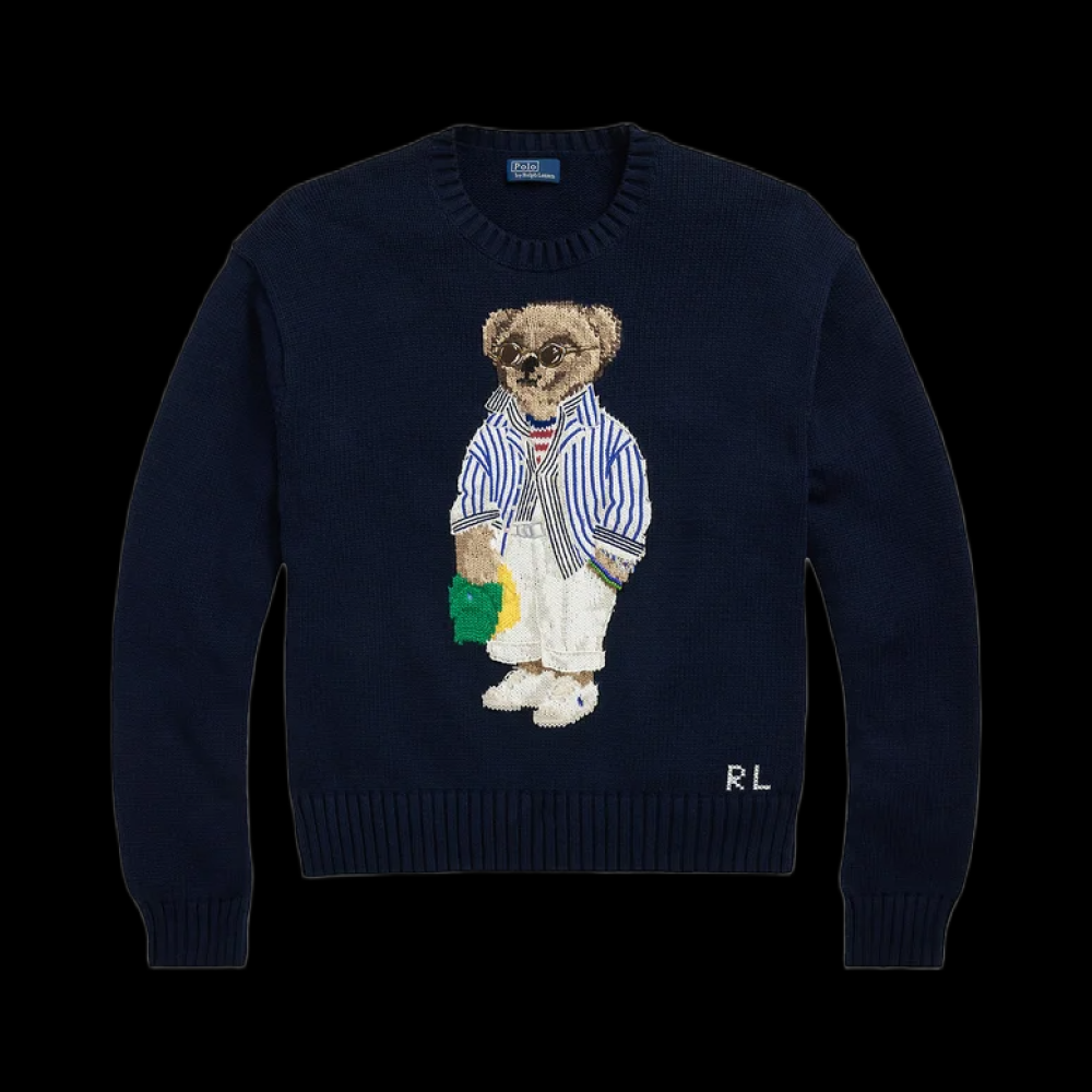 Pull Ralph Lauren Bear Dark Blue