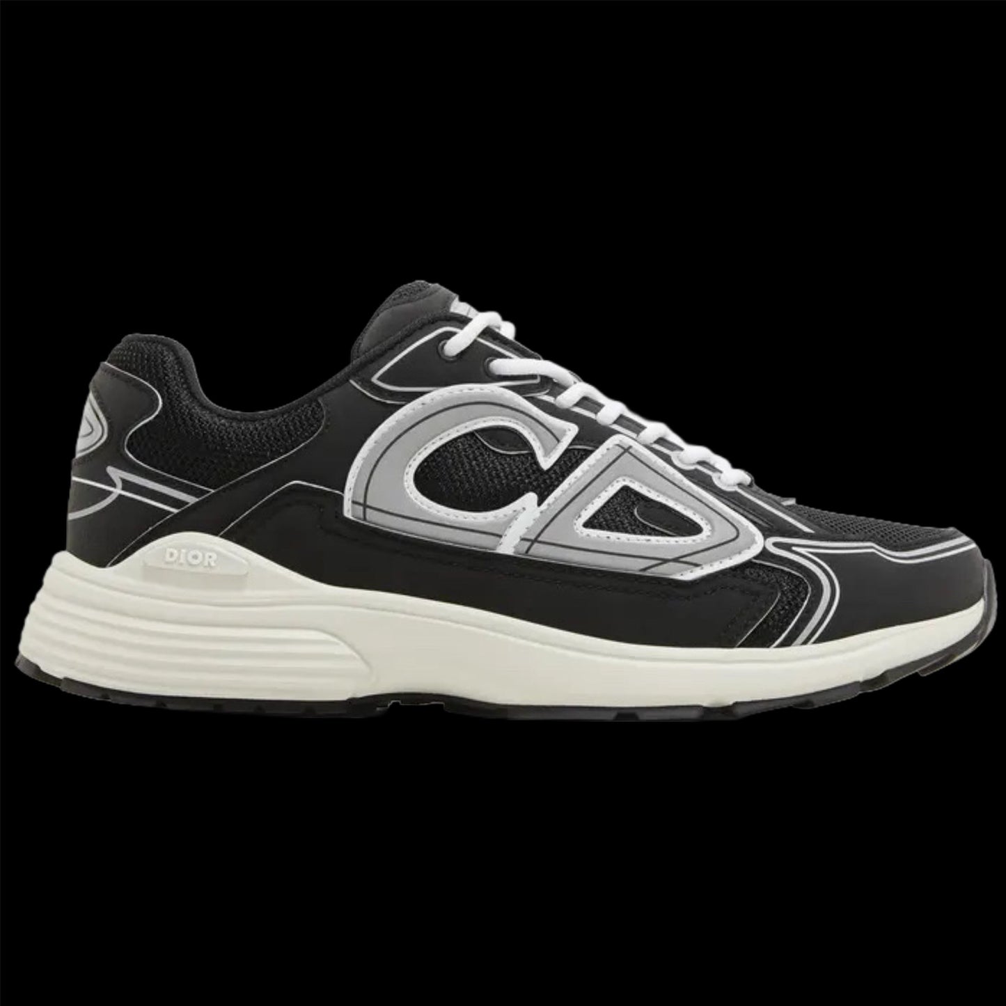 Baskets Running Réflechissantes - Noir