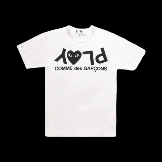 Comme Des Garçons White Play