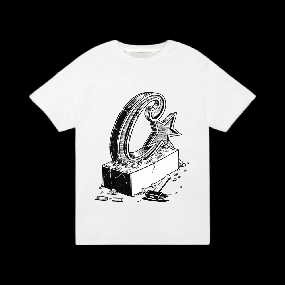 Corteiz White C Symbol