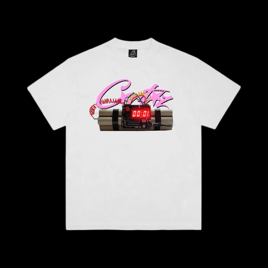 Corteiz White C4 Pink