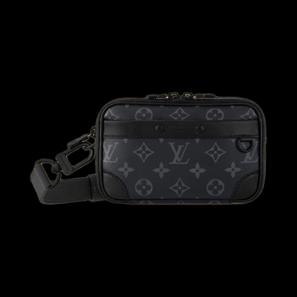 LV Sacoche Black Small