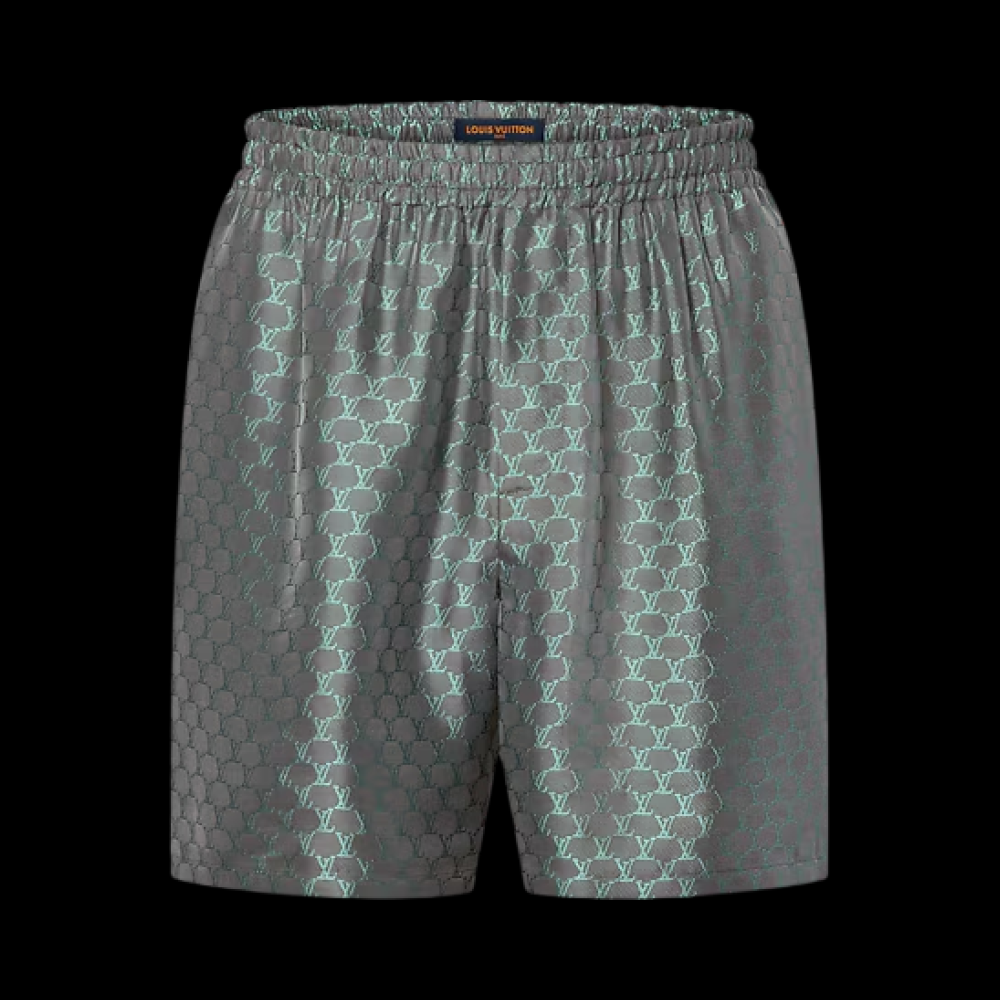 LV Short Grey Chrome