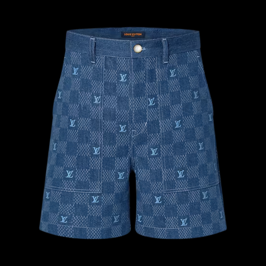 LV Short Jeans Damier Dark