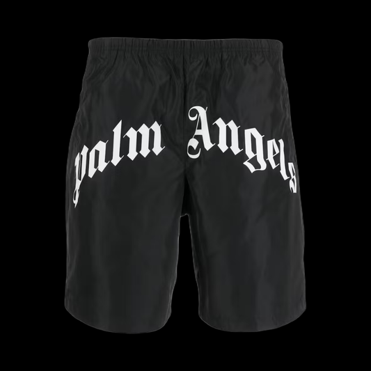 Palm Angels Write Black Short