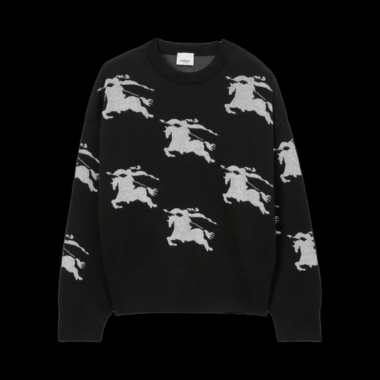 Pull Burberry Black Motif