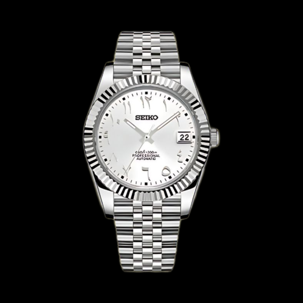 Seiko Arabic Dial White