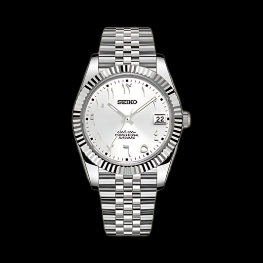 Seiko Arabic Dial White