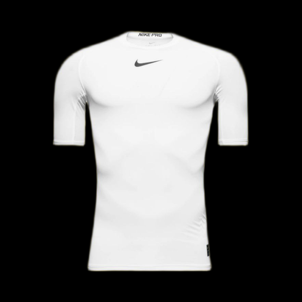T-shirt Compression Nike White